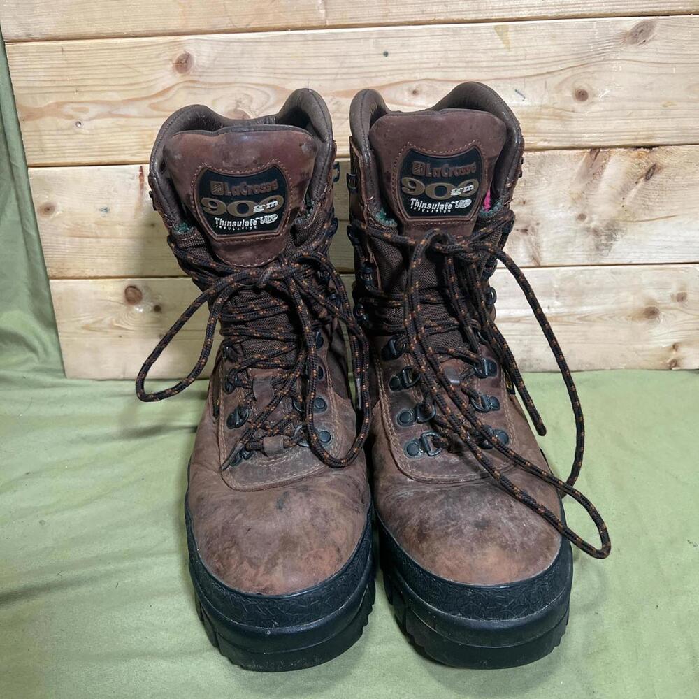 Lacrosse Leather Hiking Boots Womens 8.5 Brown Trail Outdoor 5670W - Picture 2 of 7